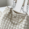 Cloud Puffy Polyester Tote Bag