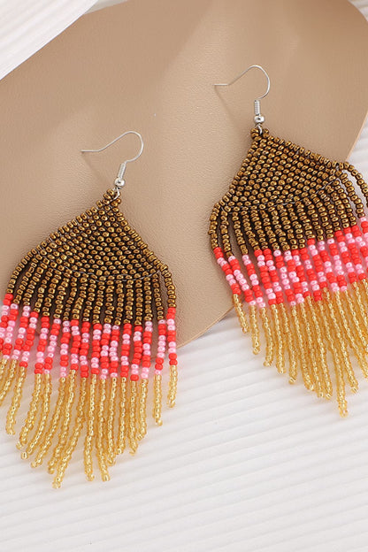 Beaded Dangle Earrings