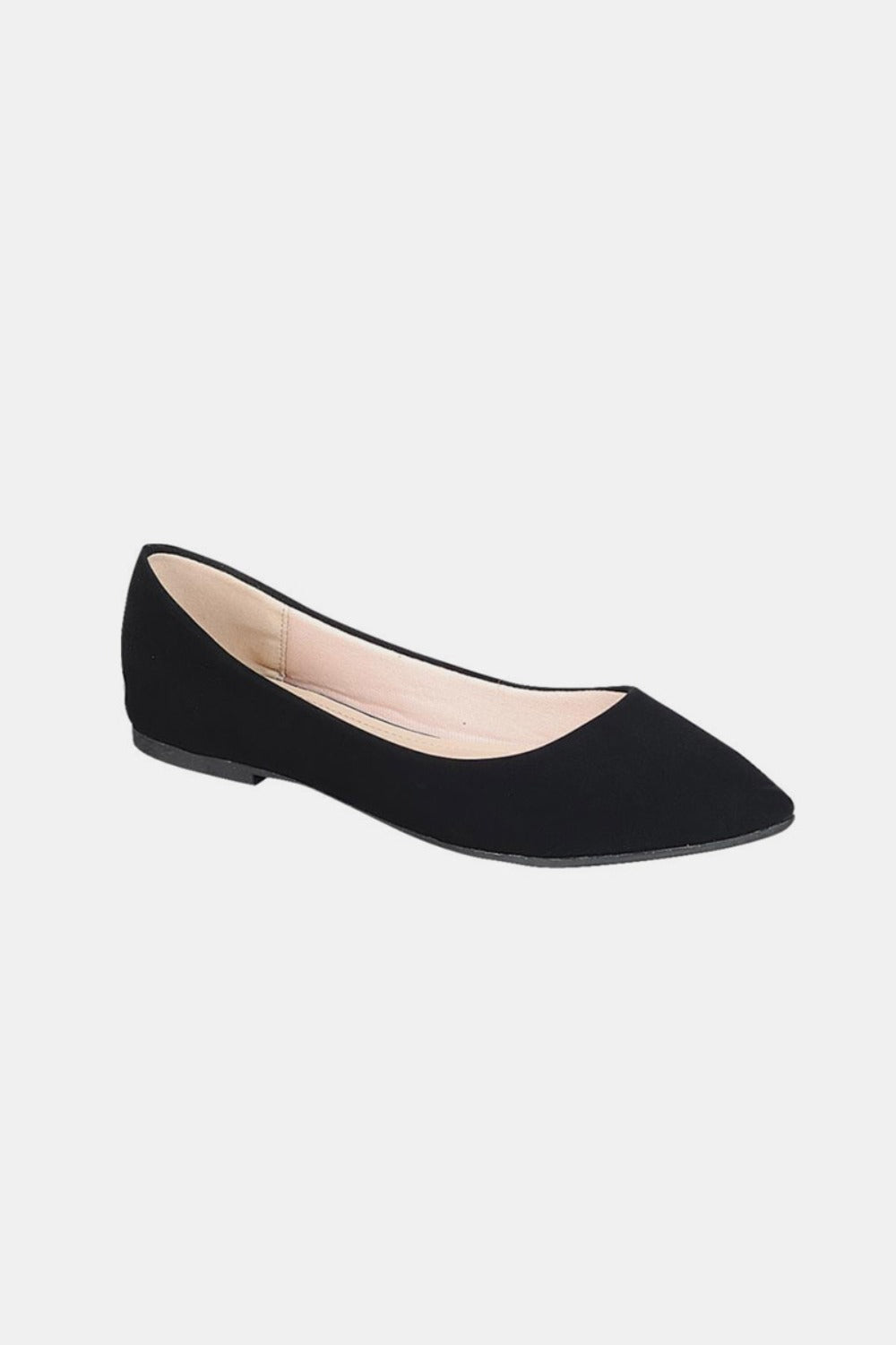 Forever Link Pointy Toe Slip On Flat Loafers