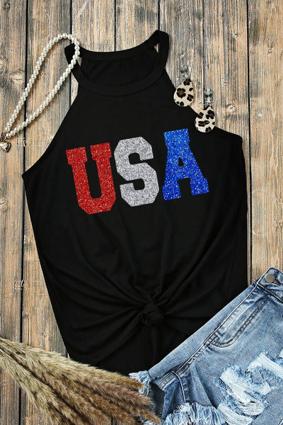 USA Grecian Neck Cami