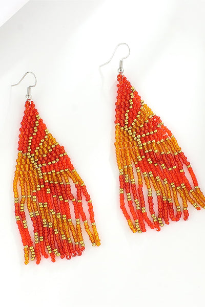 Beaded Dangle Earrings