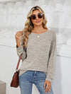 Round Neck Long Sleeve T-Shirt