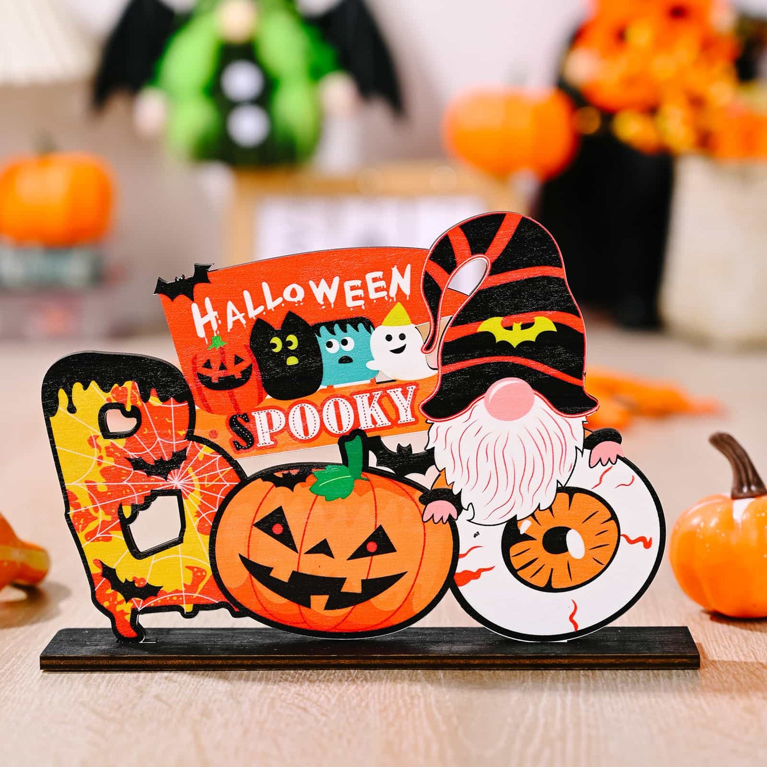 Assorted 2-Piece Halloween Element Ornaments