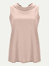 Full Size Round Neck Sleeveless Top