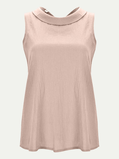 Full Size Round Neck Sleeveless Top